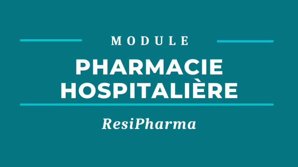Pharmacie Hospitalière