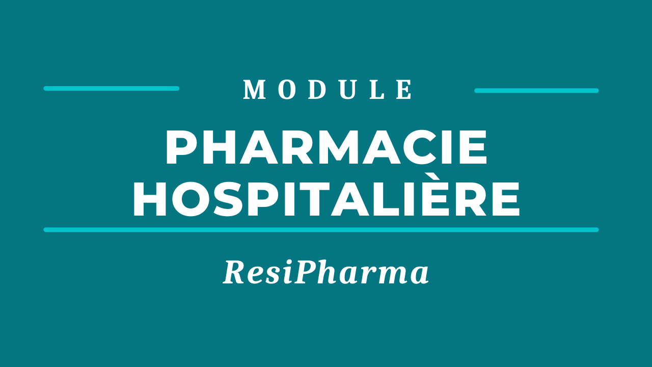 Pharmacie Hospitalière