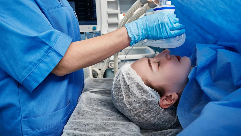  Figure 3 — Le xénon est utilisé comme gaz anesthésique médicinal dans certains centres hospitaliers spécialisés.